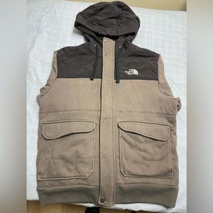 NorthFace Zip Up Fleece With Hood